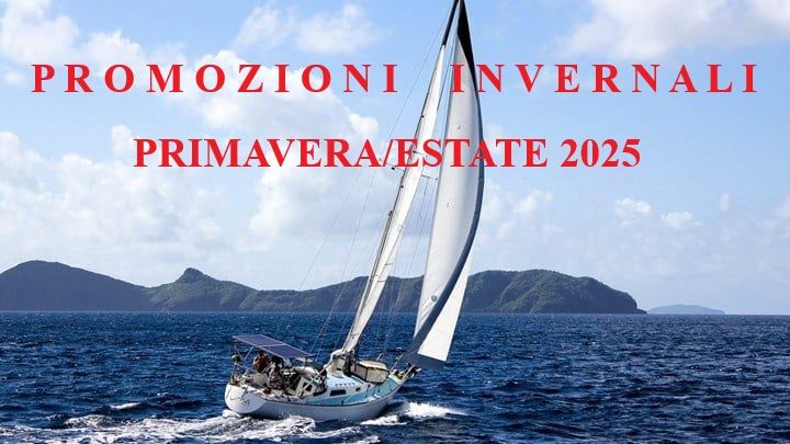 Promozioni invernali primavera estate in barca a vela